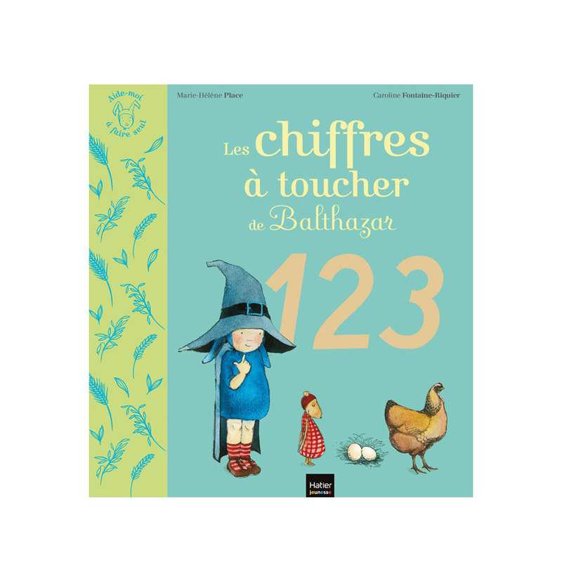 Livre Les chiffres à toucher Balthazar - Hatier