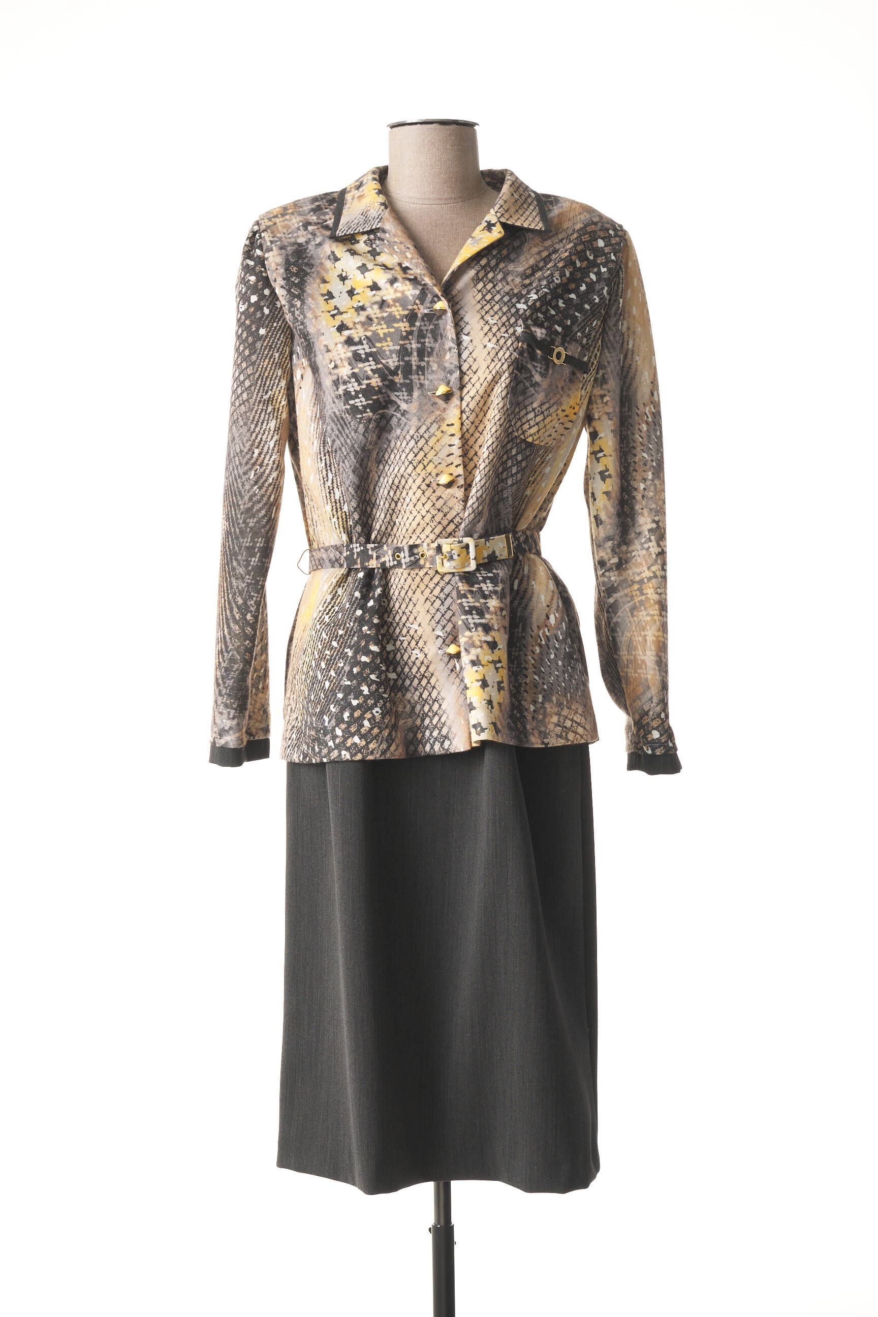 France Rivoire Ensembles Robe Femme couleur jaune
