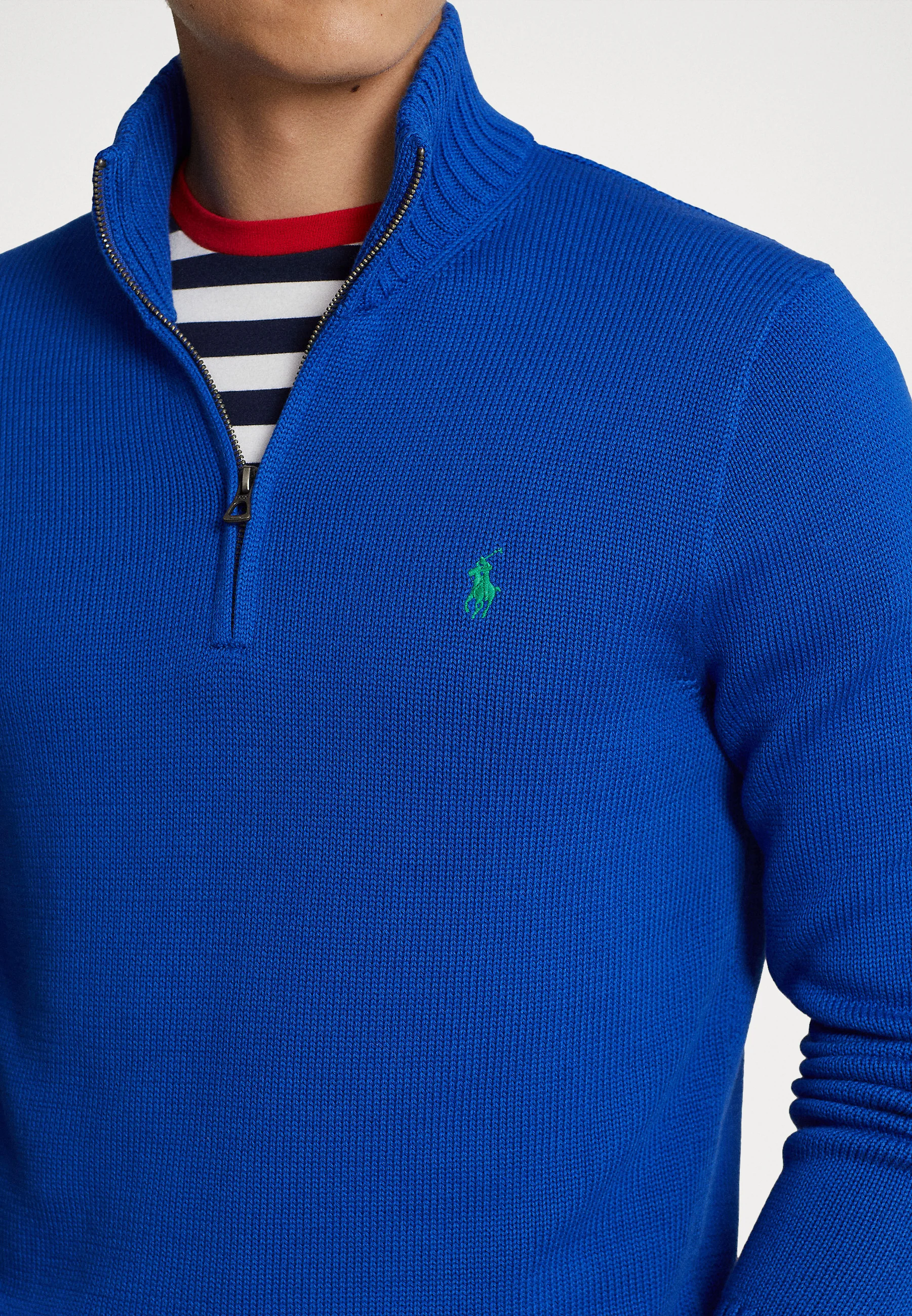 Suéter Polo Ralph Lauren con cremallera de un cuarto