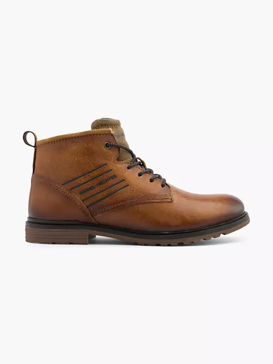 DANIEL HECHTER Leder Schnürboots