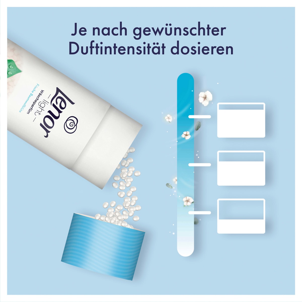 Wäscheparfüm Light Frische Baumwollblüte, 160 g