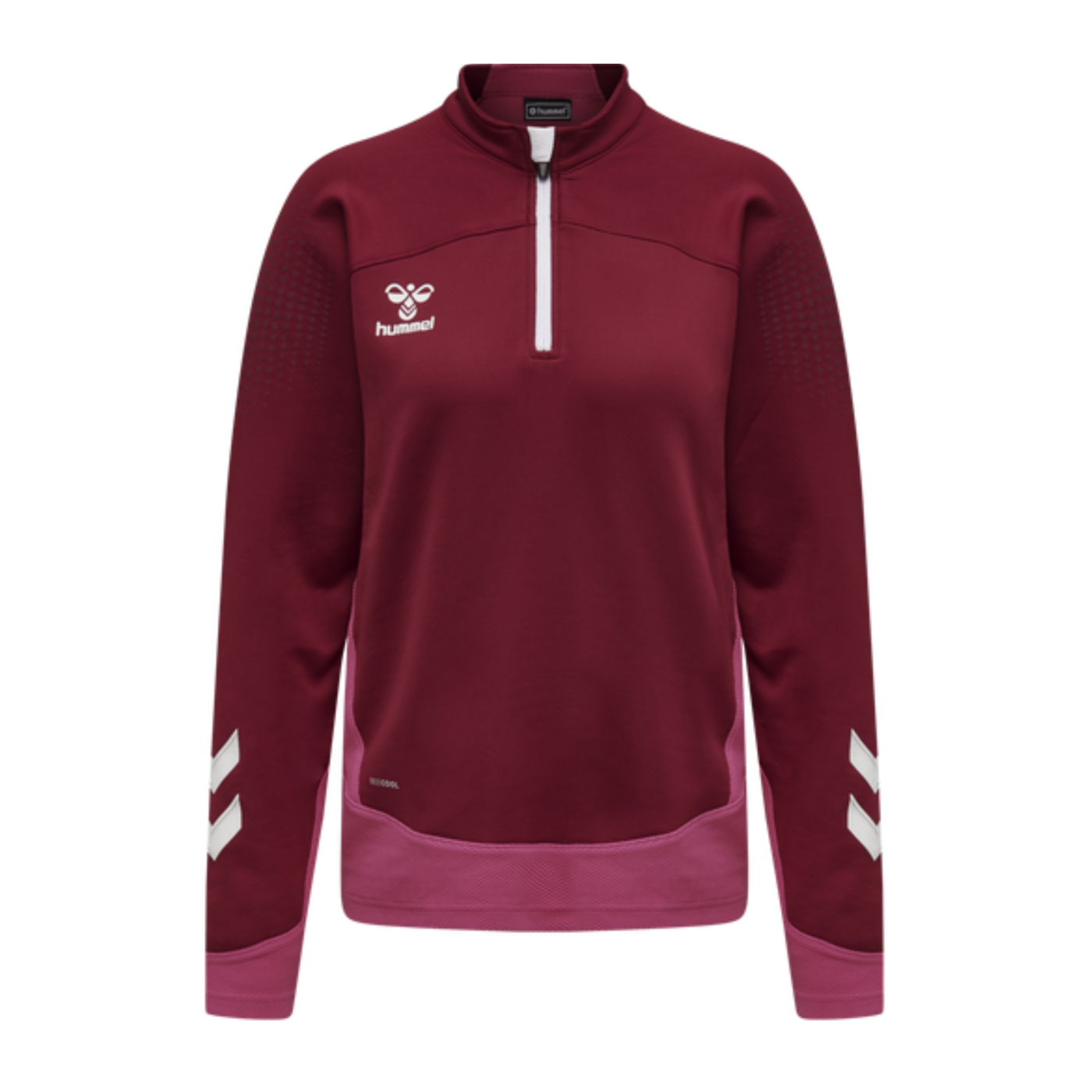 Hummel hmlLEAD HalfZip Sweatshirt Damen Rot F3584