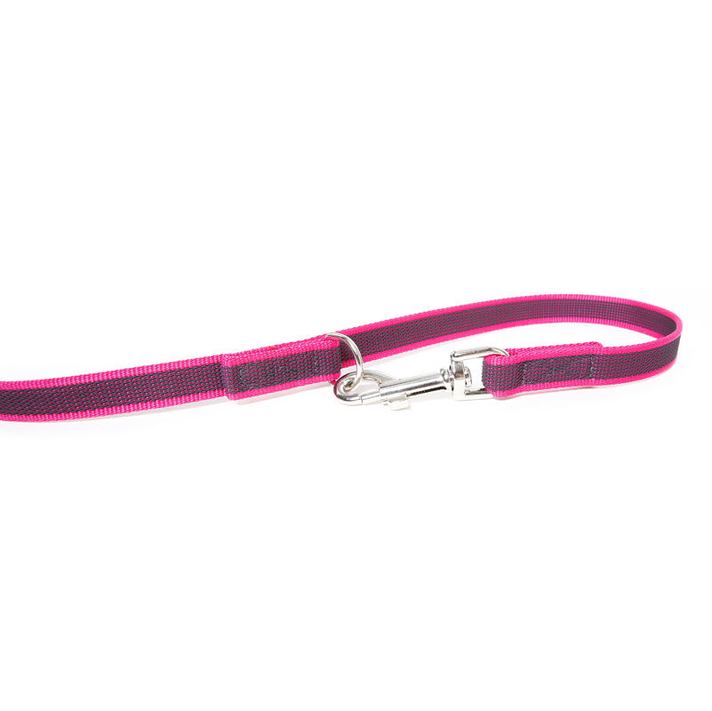 JULIUS-K9 Hundeleinen JULIUS-K9 Führleine verstärkt 20mm pink