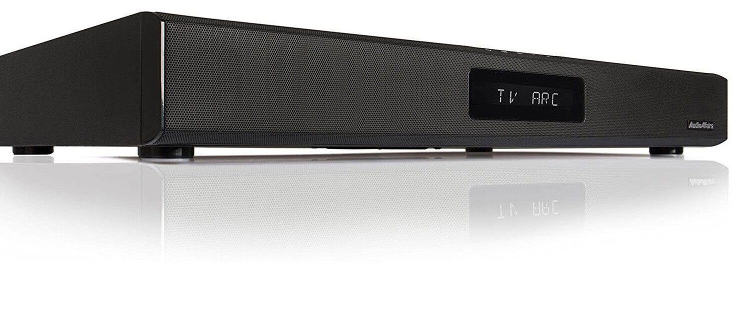 AudioAffairs TVS 2018 TV Soundbar Soundsystem Soundbase (60 W, Bluetooth 3.0, UKW, FM, Radio, Subwoofer)