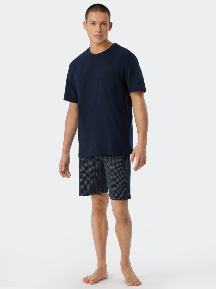 Schiesser Shorty Ebony in Blau günstig kaufen