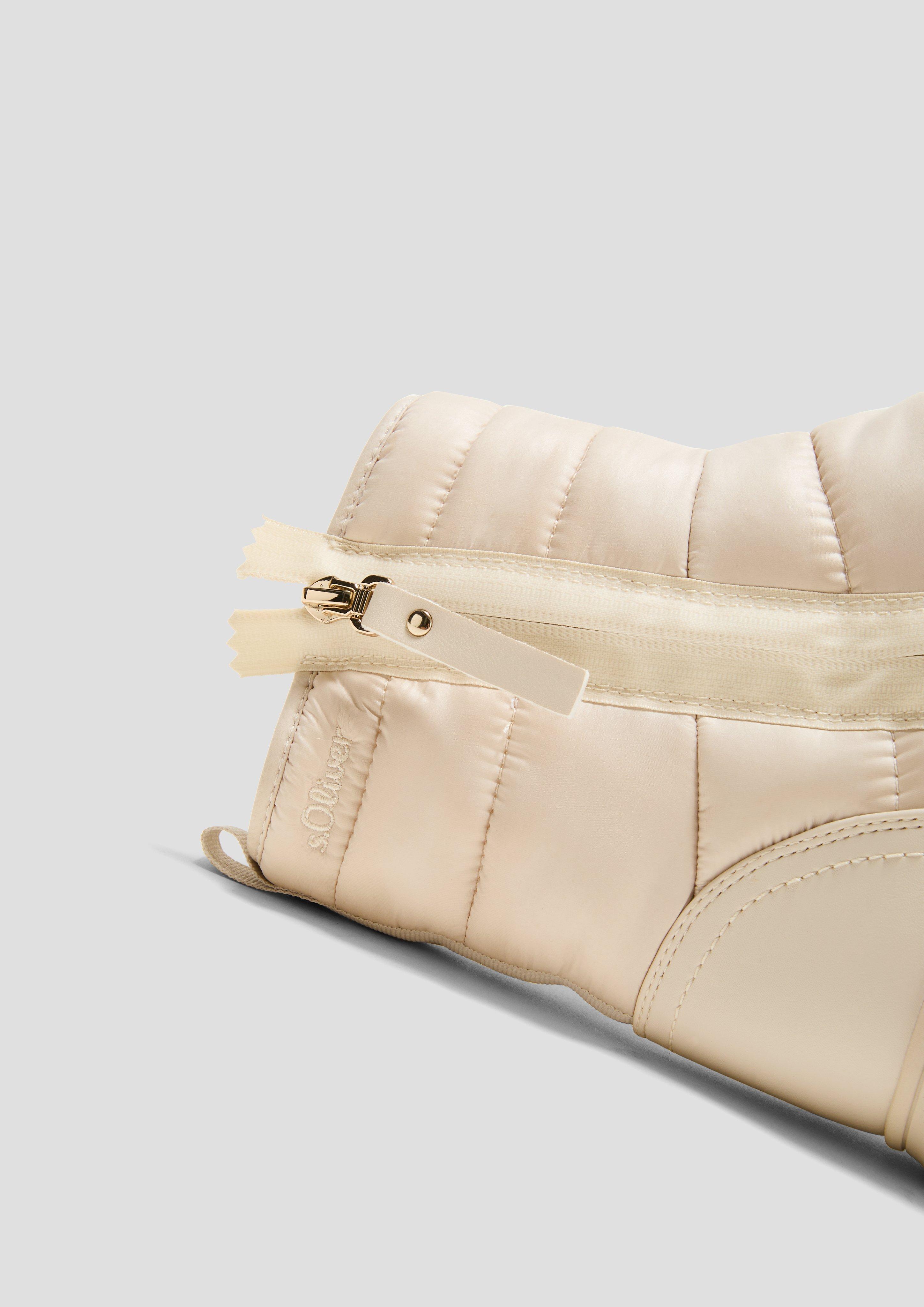 Gesteppter Stiefel mir Reißverschluss  6008576-462