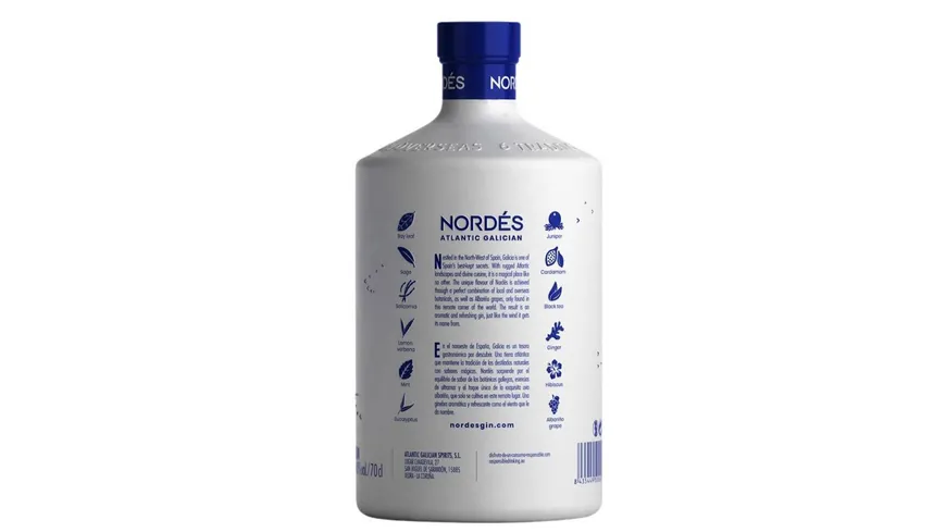 NORDES GIN 40% Vol. 0.7 l