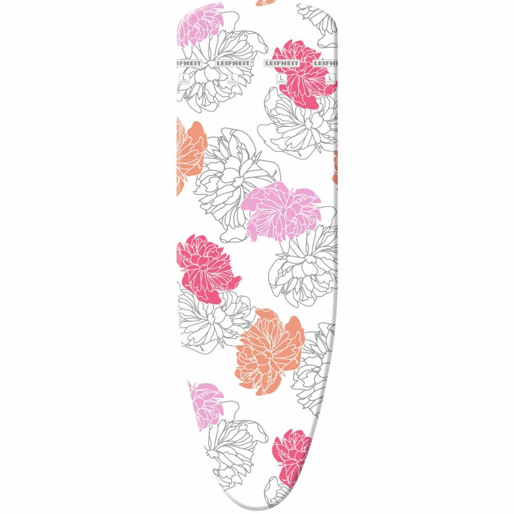 Leifheit Bügelbrettbezug Bügeltischbezug mit 4 mm Schaumstoff, 140 x 45 cm