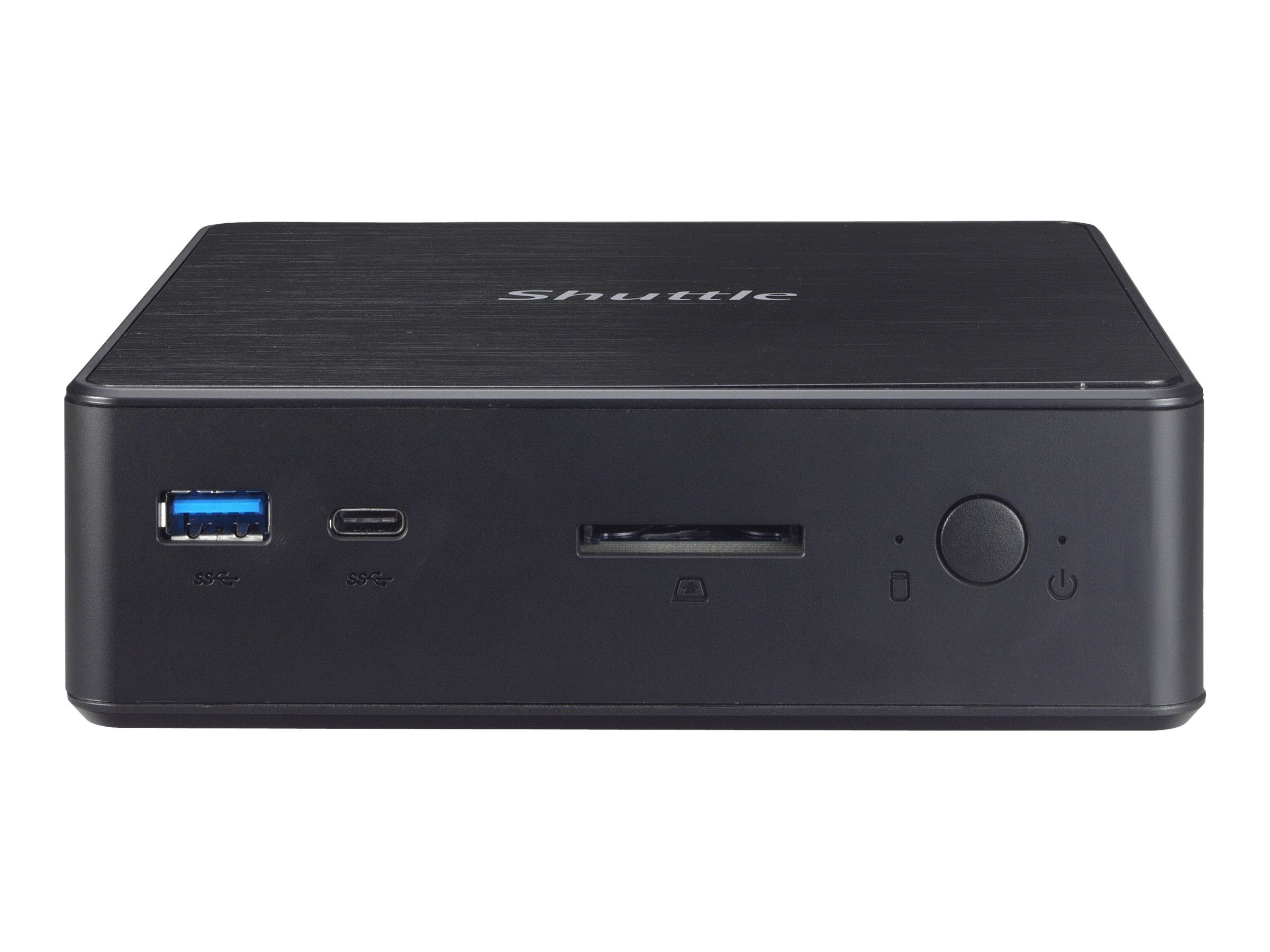 Shuttle SHUTTLE Barebone nano NC10U5 i5-8265U SO-DDR4 black fanless Barebone-PC