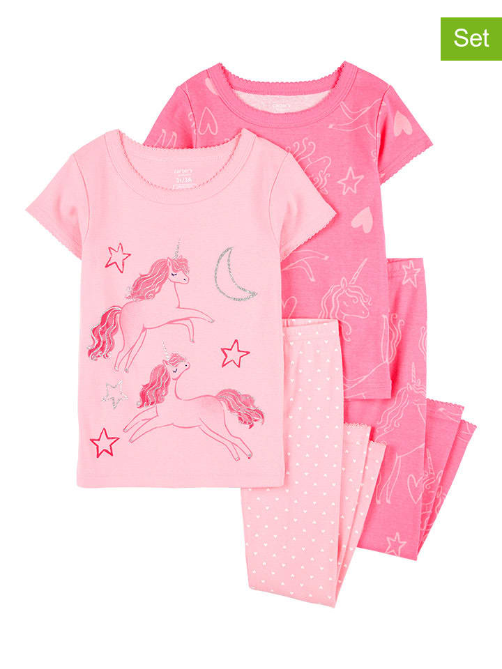 carter's 2er-Set: Pyjamas in Pink/ Rosa günstig kaufen