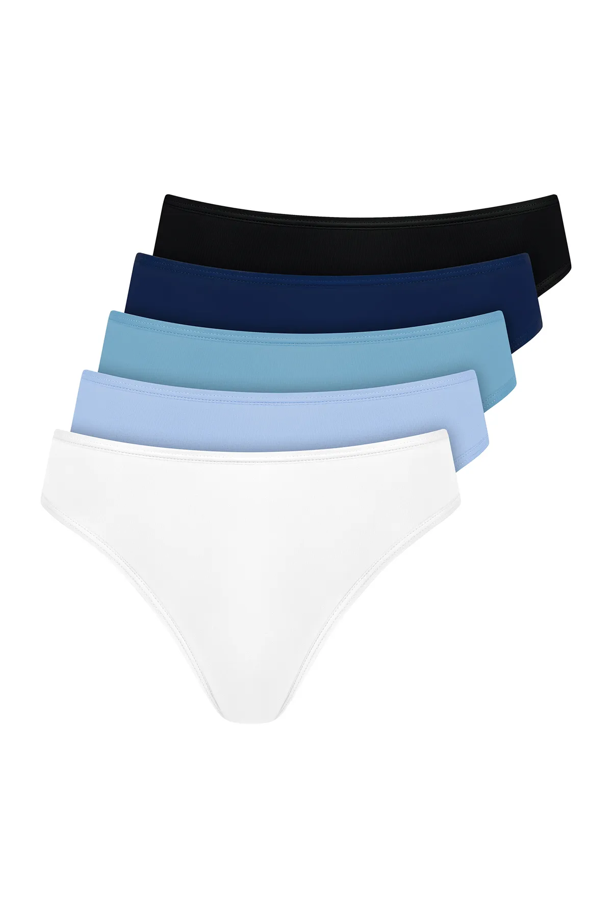 NUR DIE  Unterhosen - Blau - Unifarben