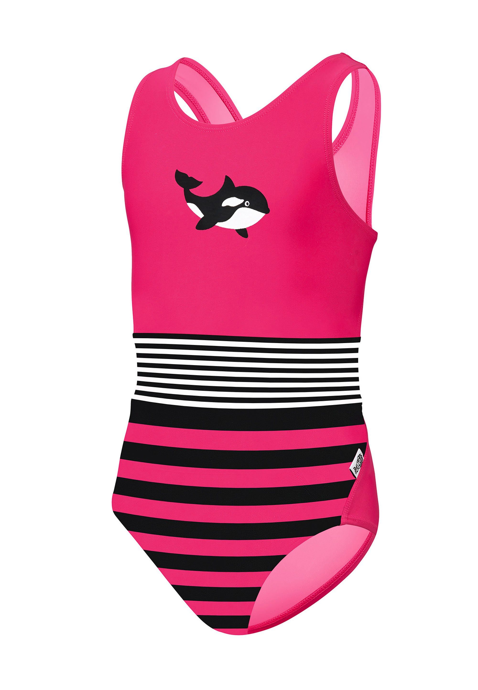 Beco Beermann Badeanzug BECO-SEALIFE® mit Orca-Print und UV-Schutz 50+