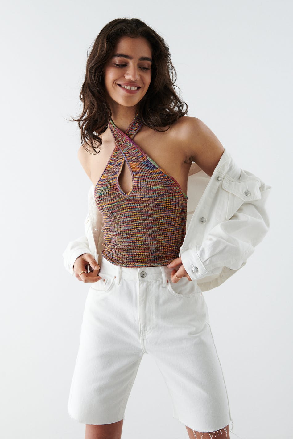 Jacin knitted singlet