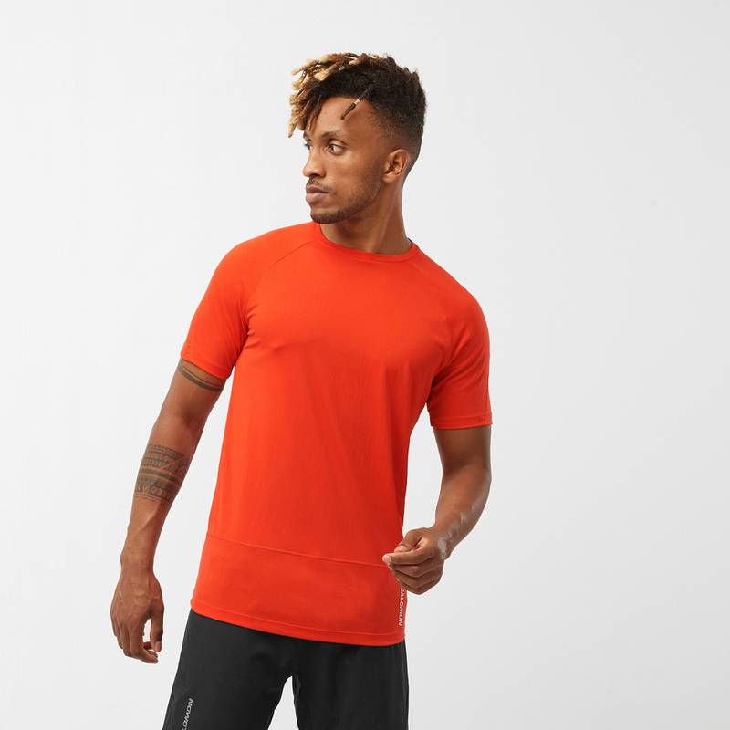 Salomon CROSS RUN Funktionsshirt Herren