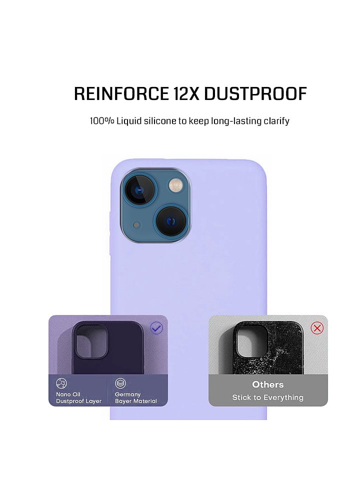 SWEET ACCESS 3tlg. Set: Full-Body-Case für iPhone 15 Pro in Lila günstig kaufen onesize