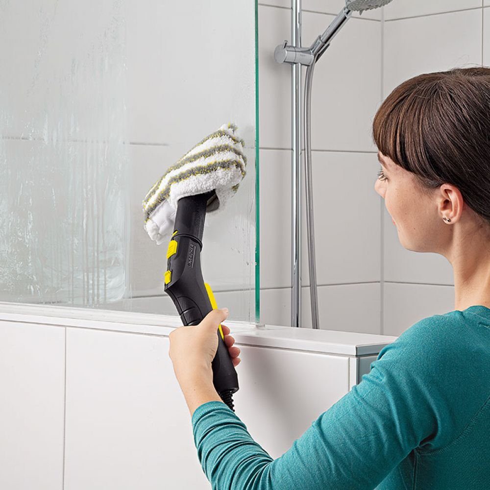 KÄRCHER Sprühwischer Kärcher Mikrofaser-Tuchset Bad für Bodendüse EasyFix