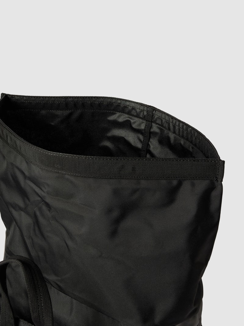 Rucksack mit verstellbaren Schulterriemen Modell 'SECRET' in schwarz
