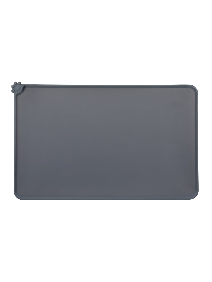 relaxdays Napfunterlage in Dunkelgrau - (B)48,5 x (T)30 cm günstig kaufen onesize