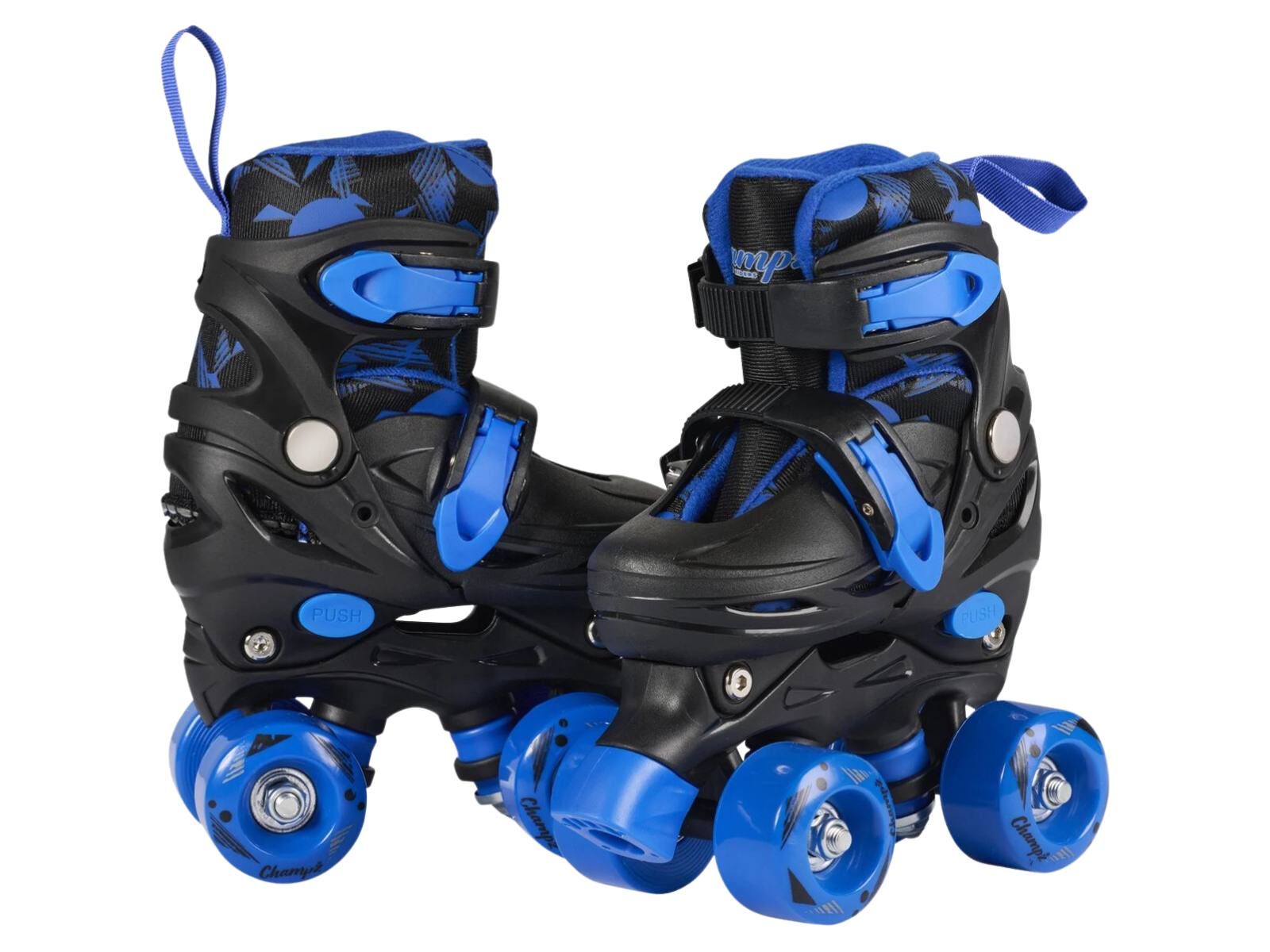 Champz Blau Hardboot verstellbare Kinder-Rollschuhe