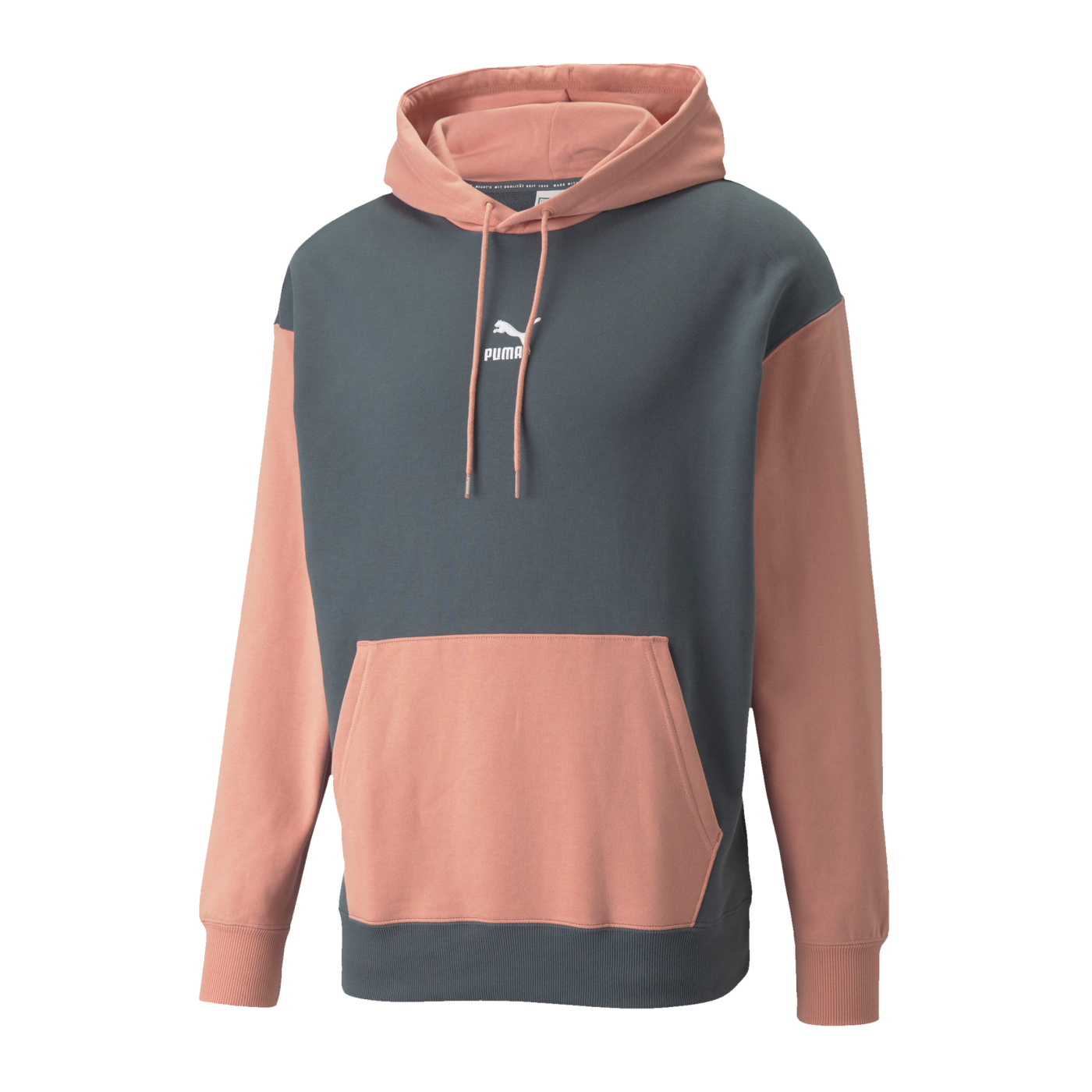 PUMA Classics Block Relaxed Hoody Blau F42