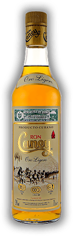 Caney Oro Ligero Caney Oro Ligero Leicht goldener und wunderbar sanfter kubanischer Rum. Alter 5 J. - 0,7	 Liter - Vol 38%