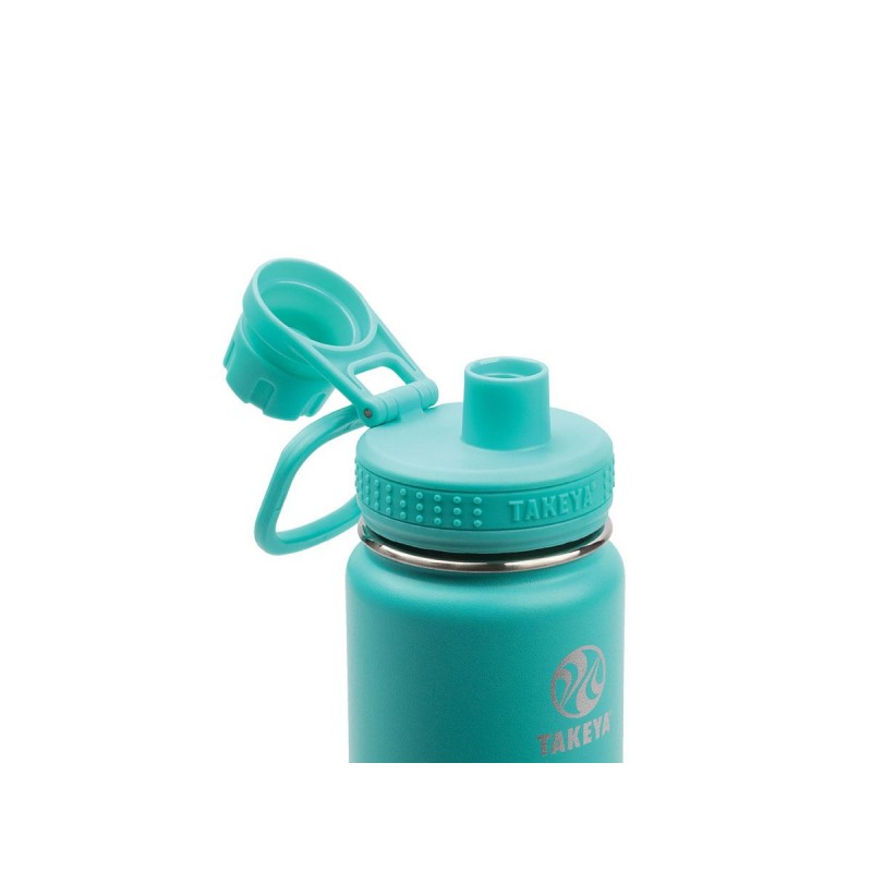 Takeya Thermoflasche, Modell Actives Insulated Bottle 530 ml Teal