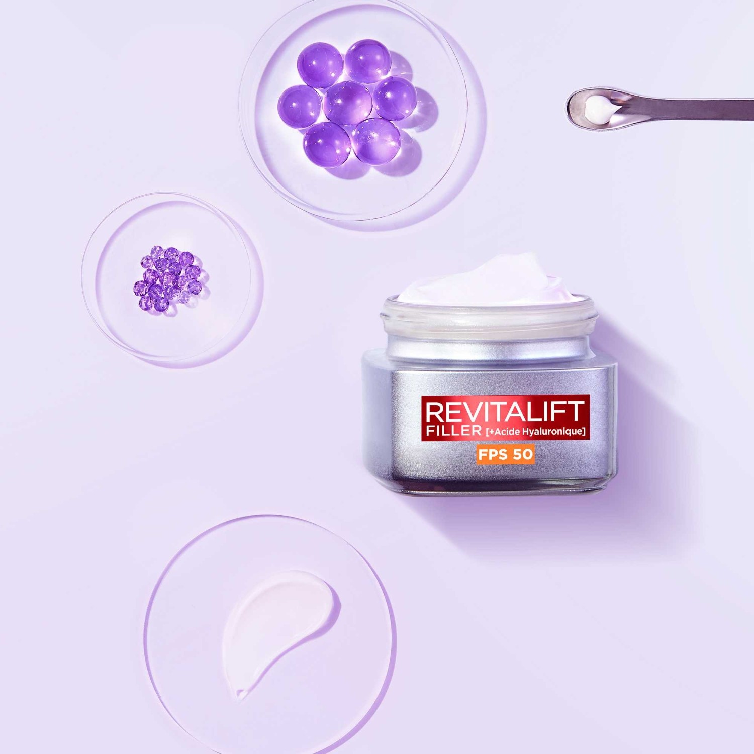 L'Oréal Paris Revitalift Filler + Hyaluronsyre SPF 50