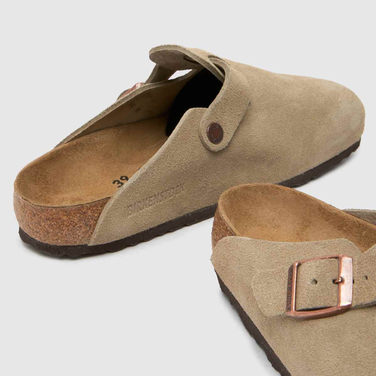 BIRKENSTOCK Boston szandálok bézs színben