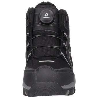 Run Lifewear Schnür Boots in schwarz