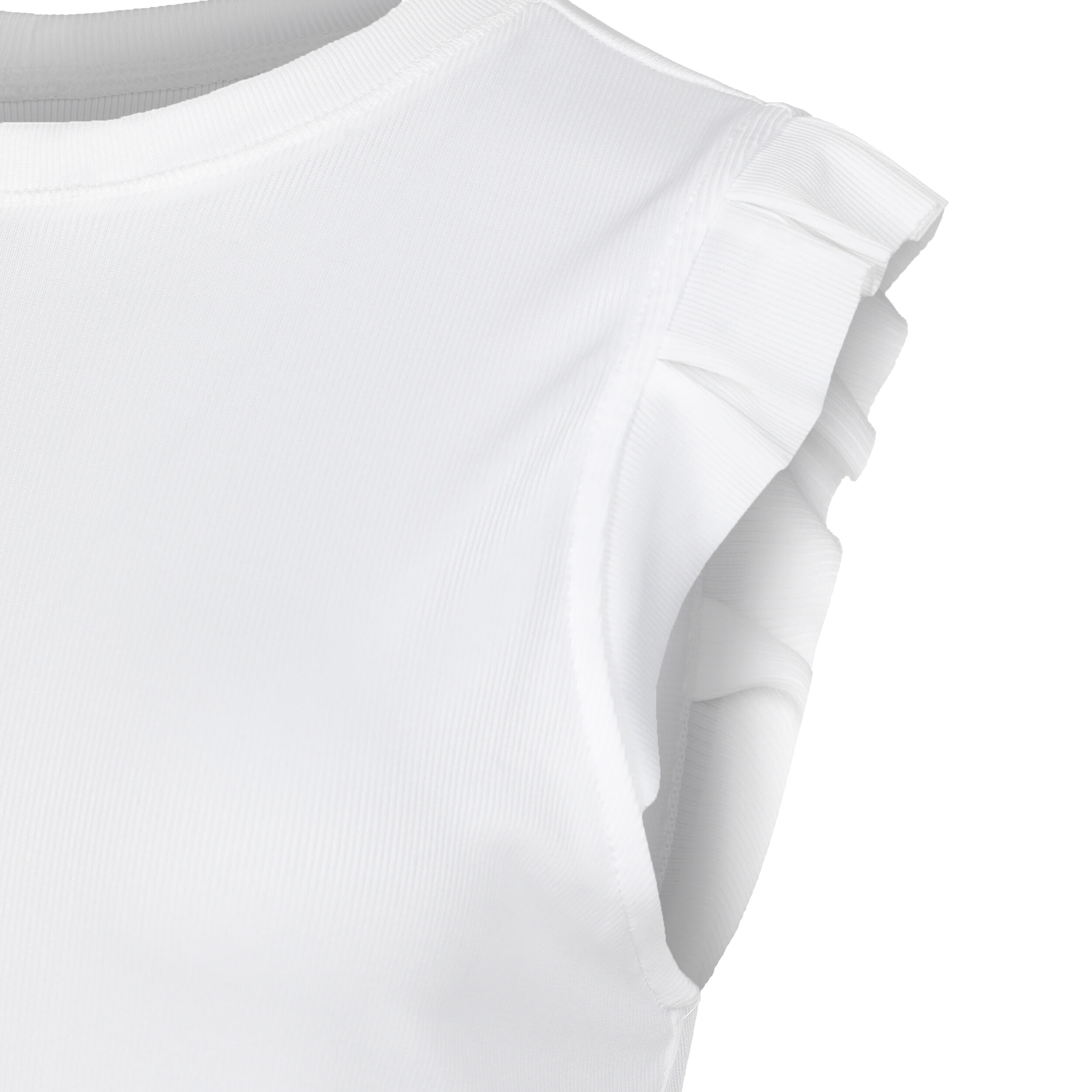 Bring It On Rib Tank-Top Damen - Weiß