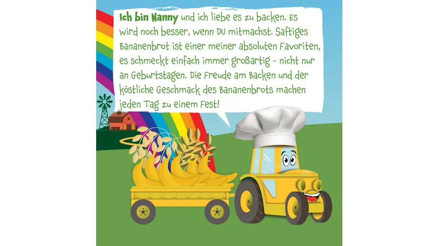 pumpkin organics Bio Hafer & Dinkel Bananenbrot Backmischung 350 g