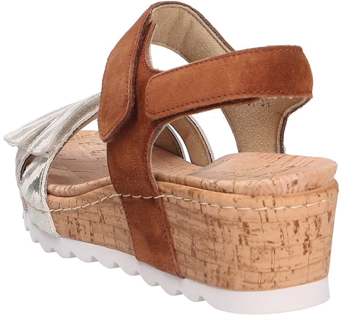 WALDLÄUFER Komfort Sandalen blau