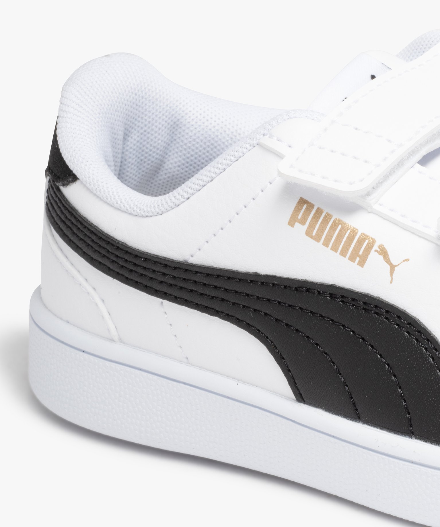 Baskets Garçon bicolores à scratch – Puma Shuffle blanc | GEMO