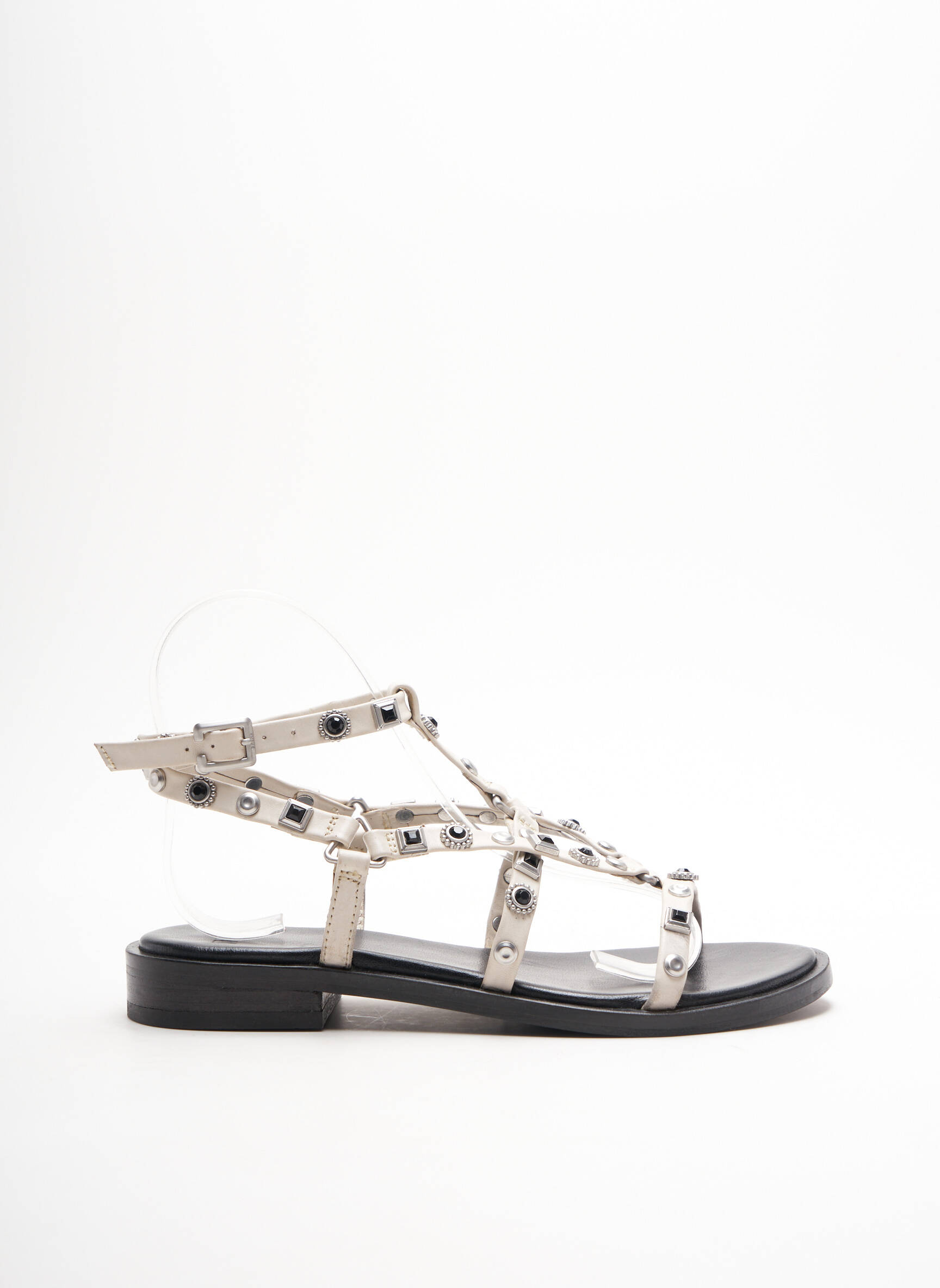 Bronx Sandales Nu Pieds Femme couleur blanc