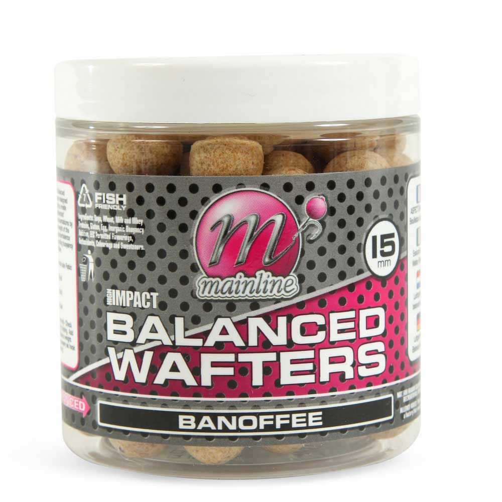 Hovedlinje med høy effekt, balanserte karpeboilies, banoffee wafters