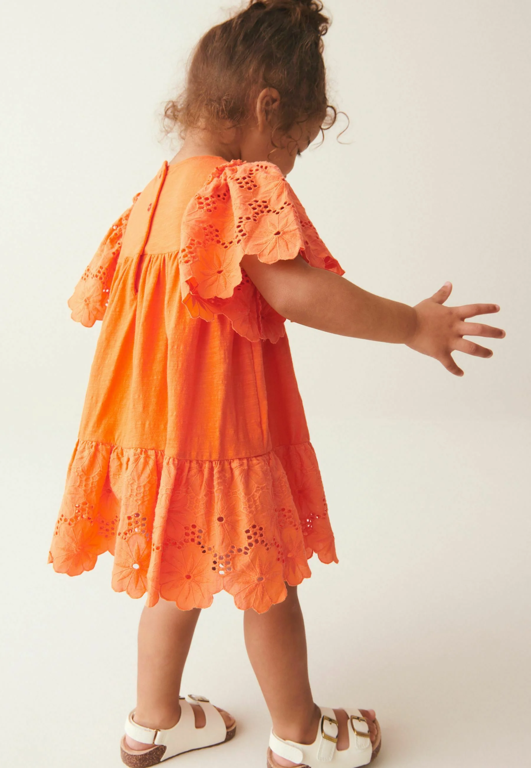 Siguiente BRODERIE - AJUSTE REGULAR - Vestido de verano