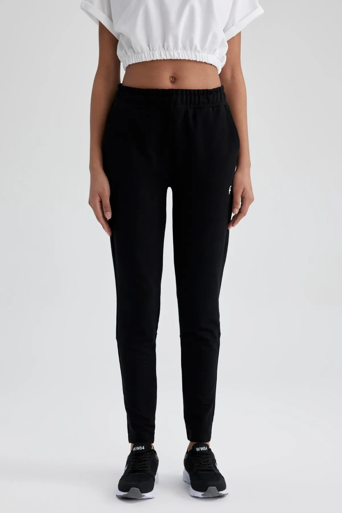 DeFacto  Lange Slim Fit-Hose aus dünnem Stoff - A6659ax23sm