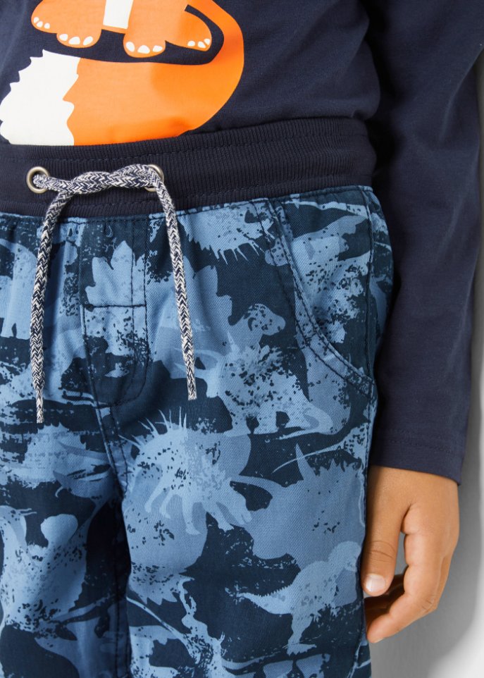 Jungen Thermohose mit Jerseyfutter, Loose Fit