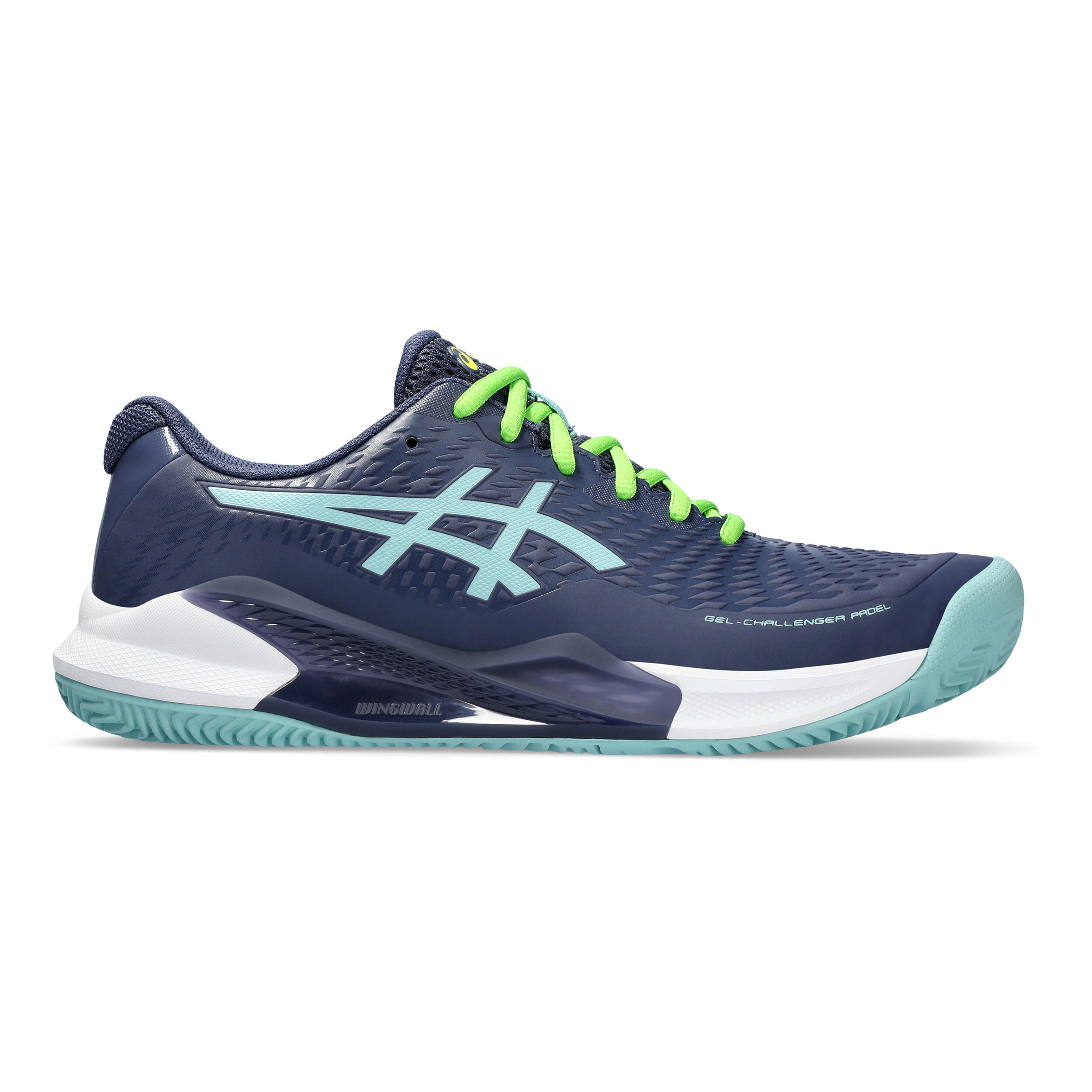 Gel-Challenger 14 Padelschuh Herren - Dunkelblau, Türkis
