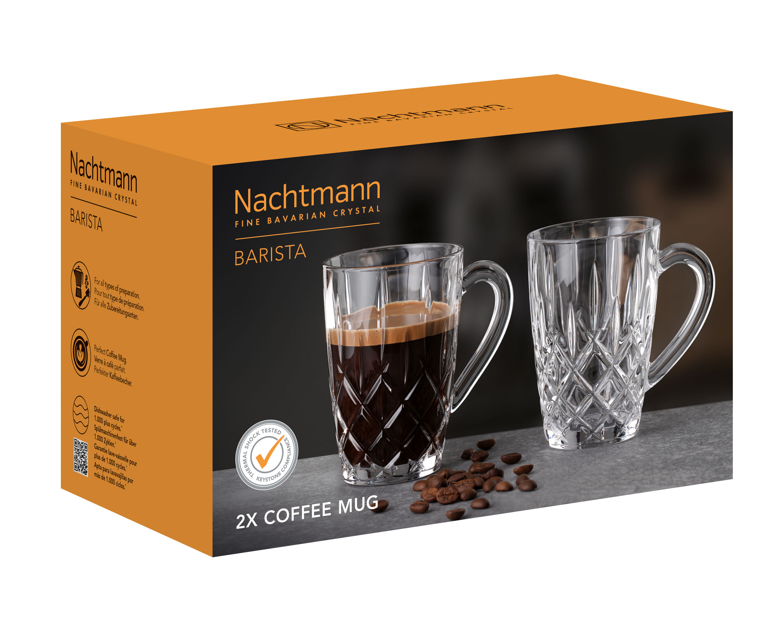 Nachtmann2er Kaffeeglas 347ml
