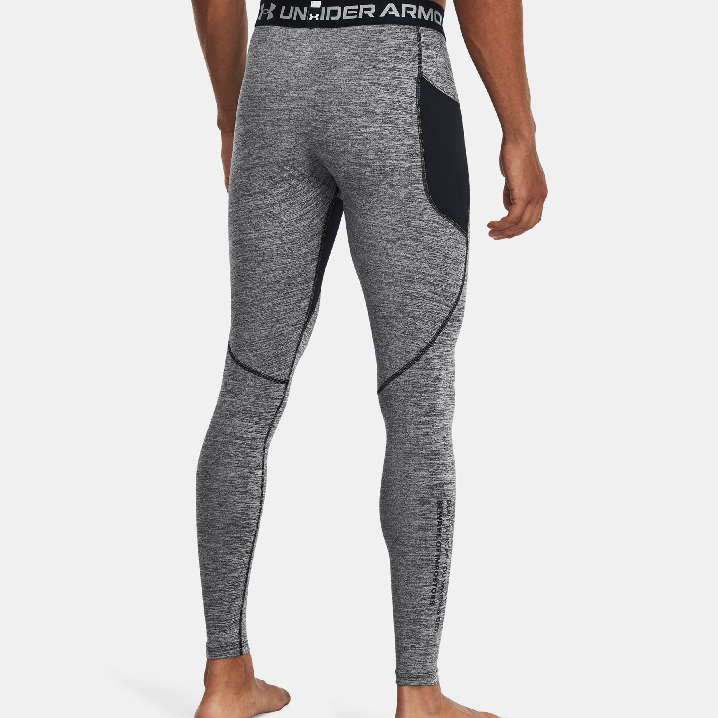 Coldgear Twist Tight Herren - Grau, Schwarz