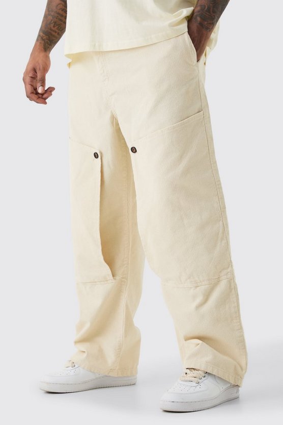 Plus lockere Cord-Hose