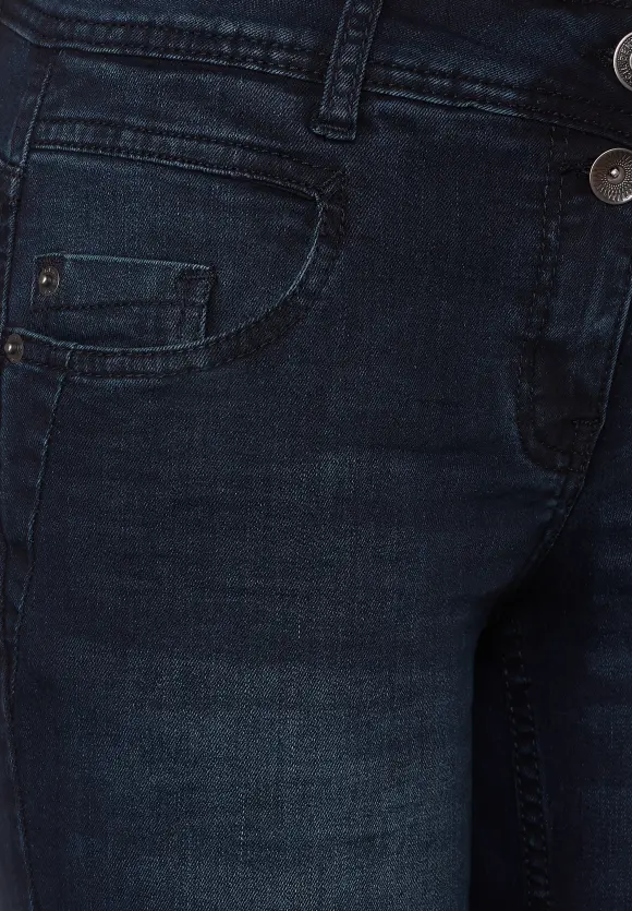 CECIL Blaue Loose Fit Jeans