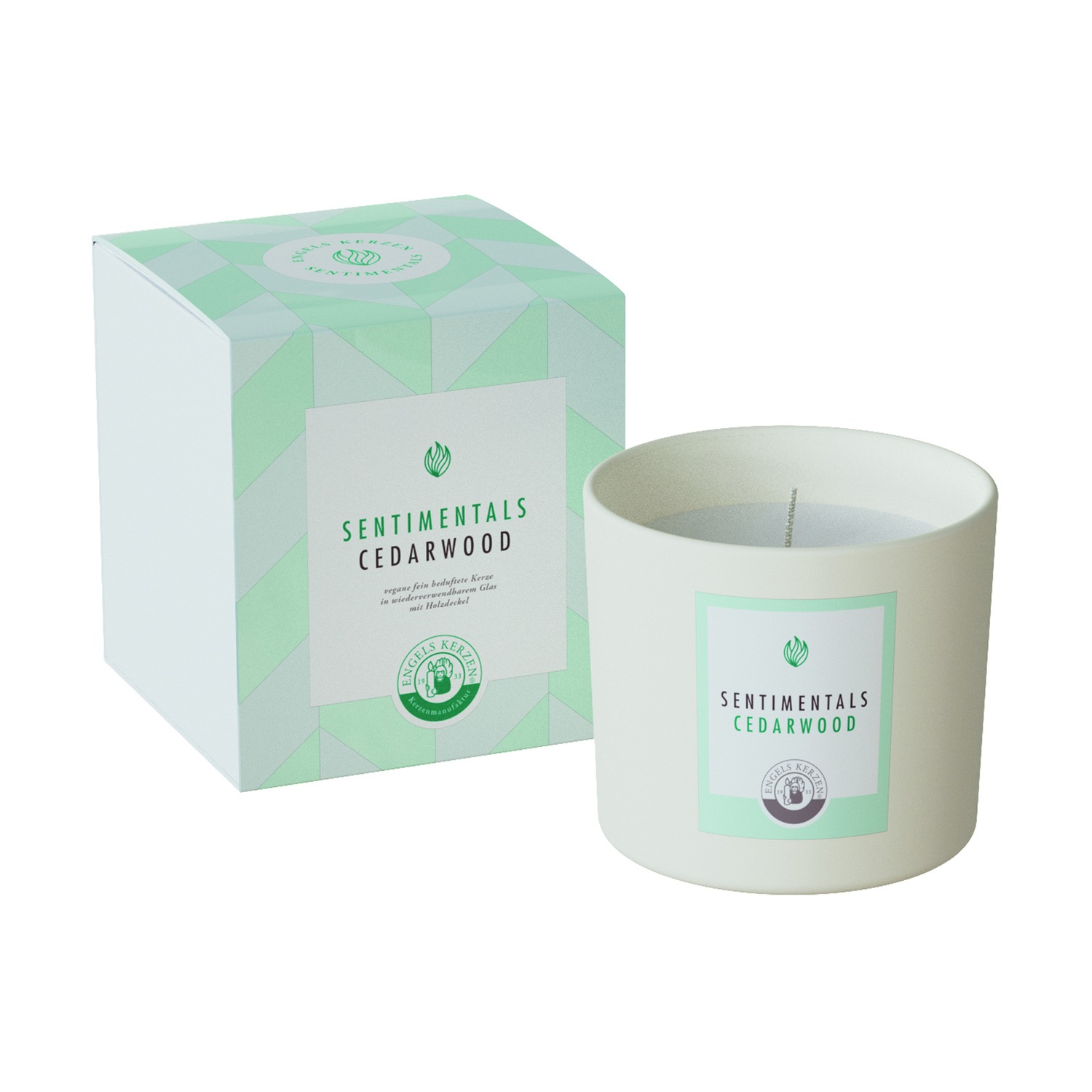 Duftkerze 'Sentimentals  Cedarwood 10cm'