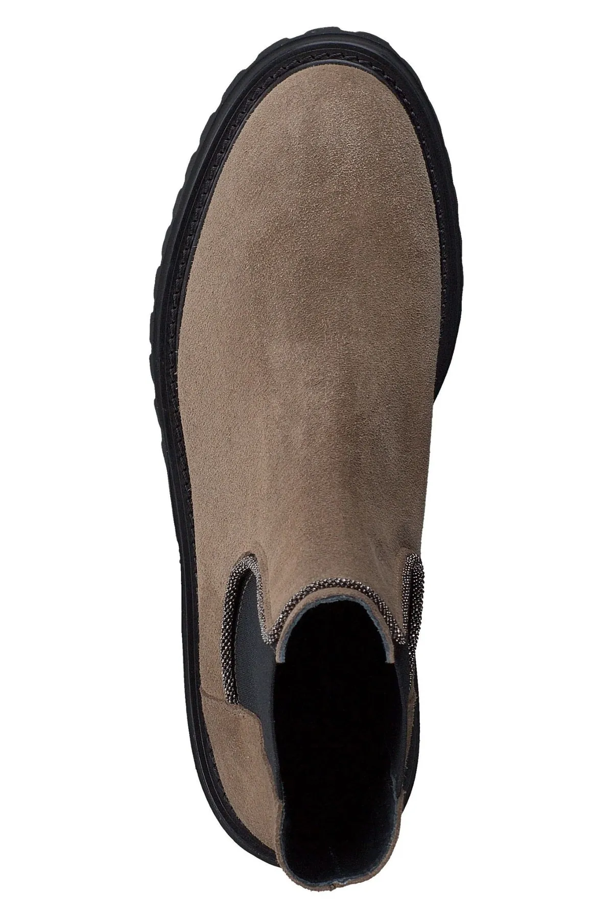 Paul Green  Stiefelette - Beige - Blockabsatz