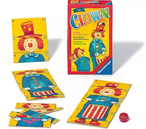 Clown - Reisespiel ab 4 Jahren