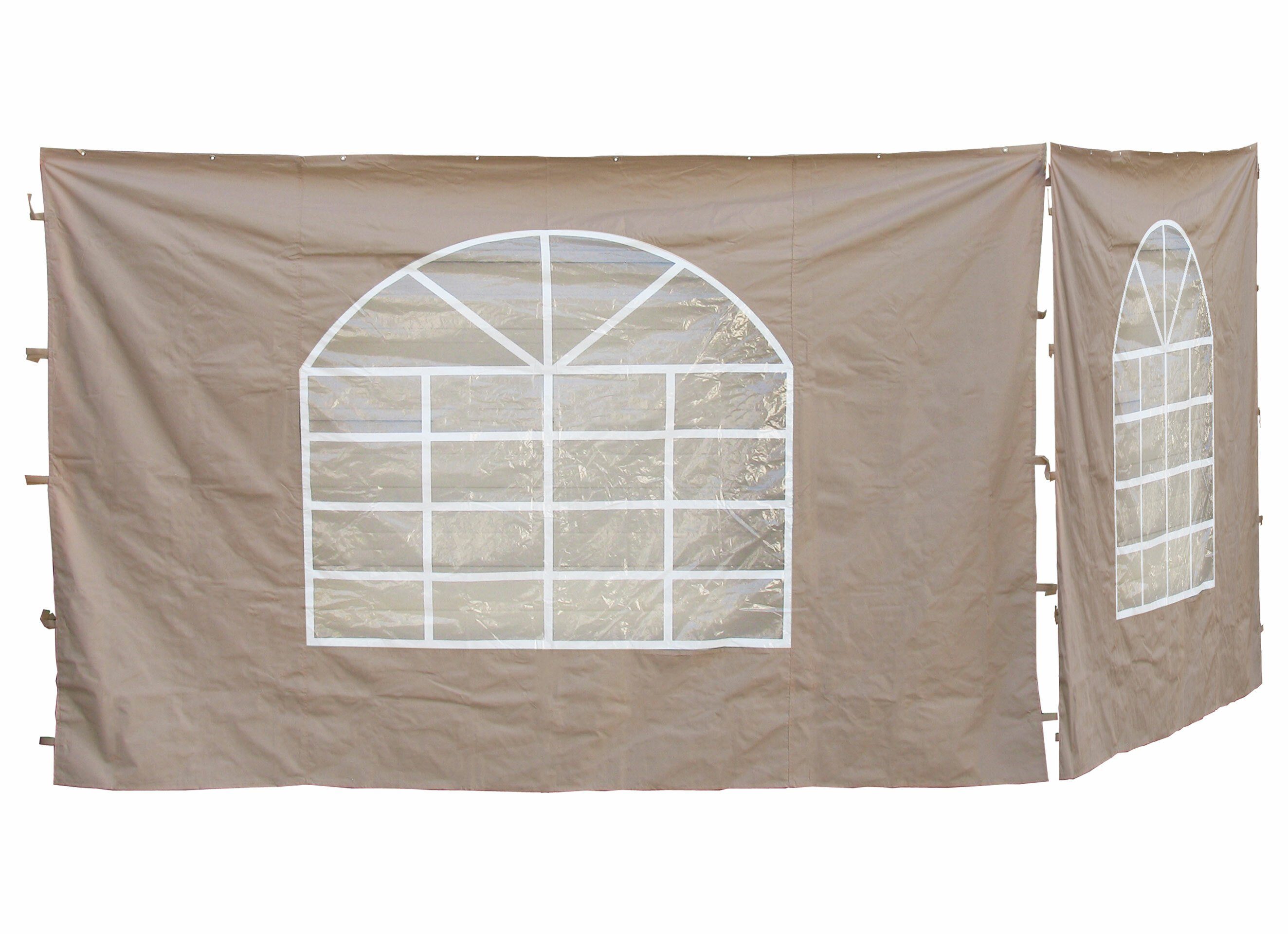 Grasekamp Pavillon Seitenwand Sahara 3x3m 2tlg.