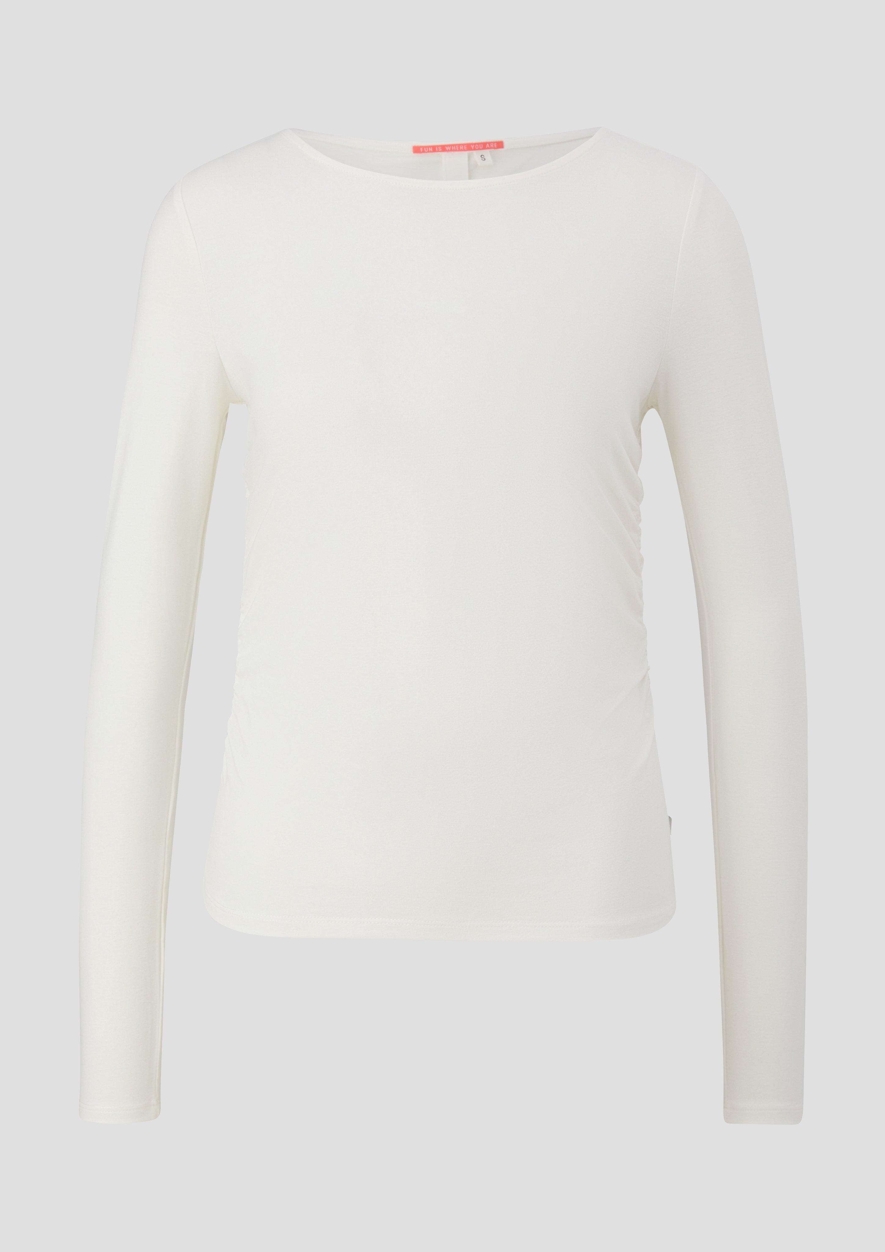 Jerseyshirt mit seitlichen Raffungen  2141061-0200
