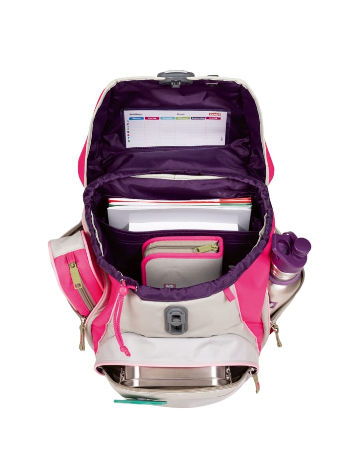 Scout Alpha Schulranzen-Set 4tlg. in pink cherry günstig kaufen onesize