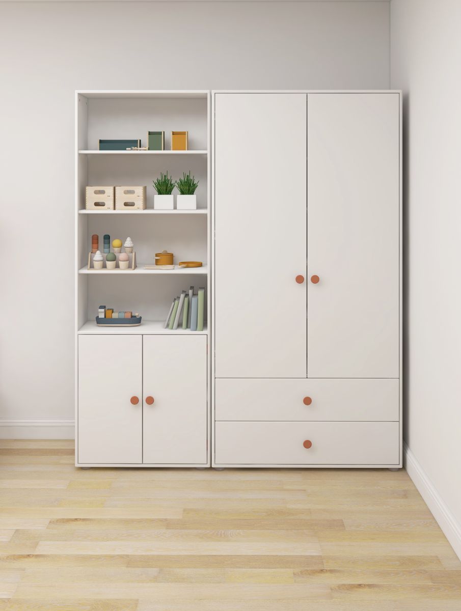 Flexa Bücherregal Roomie Weiß Violett